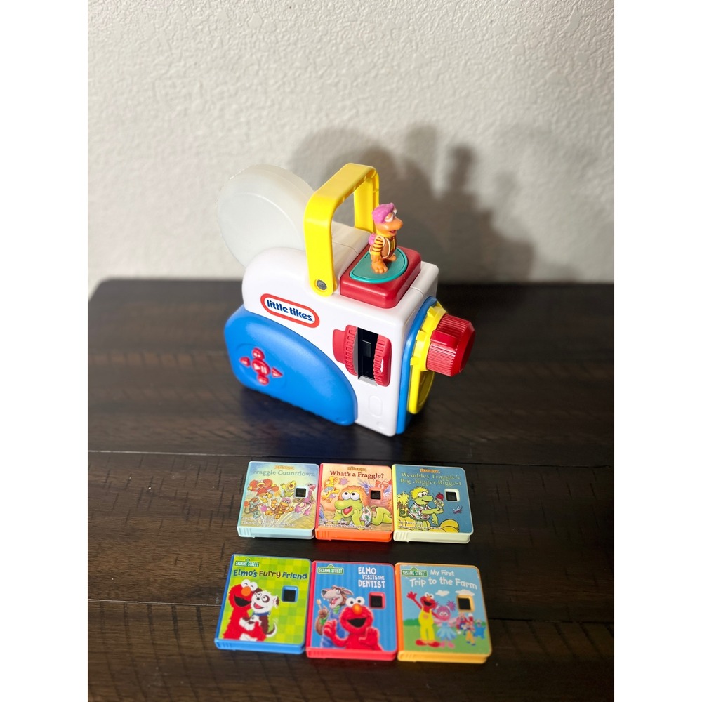 Little Tikes Story Dream Machine Projector with 6 Sesame Street & Fraggle Rock